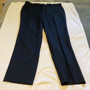 NWT Trunk Club Customs Mens Trouser Dress Pants in dark navy waist 37.5